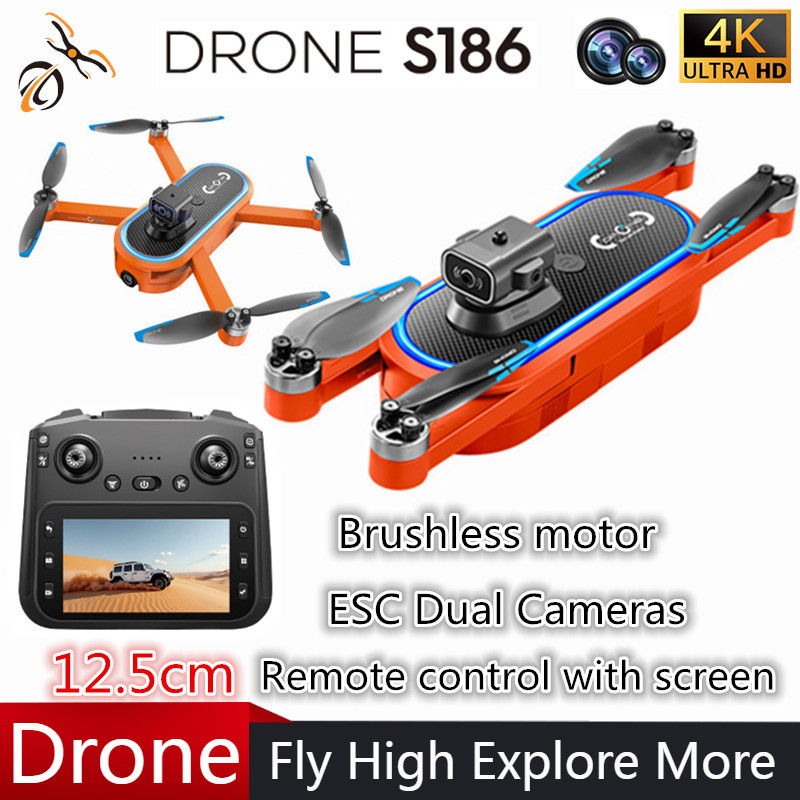 Drone Camera 4K - Drone 2025 S186 Profesional 4K HD