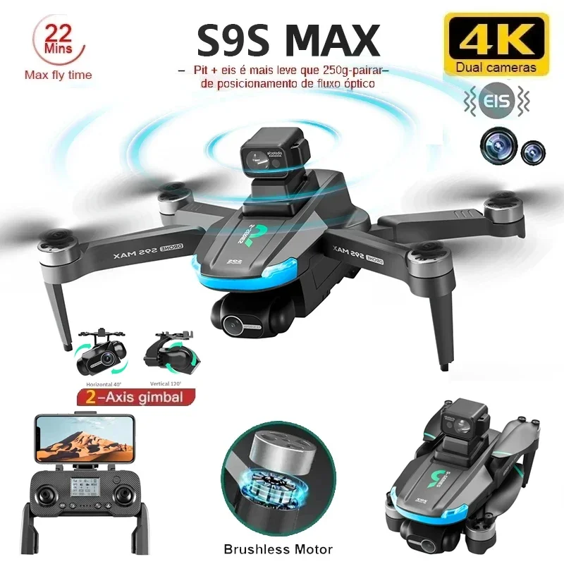 Drone Camera 4K - Drone MINI S9S MAX Baru 4K