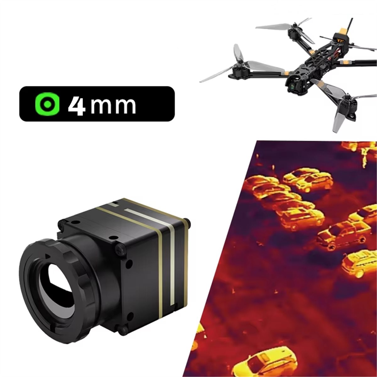 Modul Pencitraan Termal Infram - Drone Camera Thermal ulasan dan harga