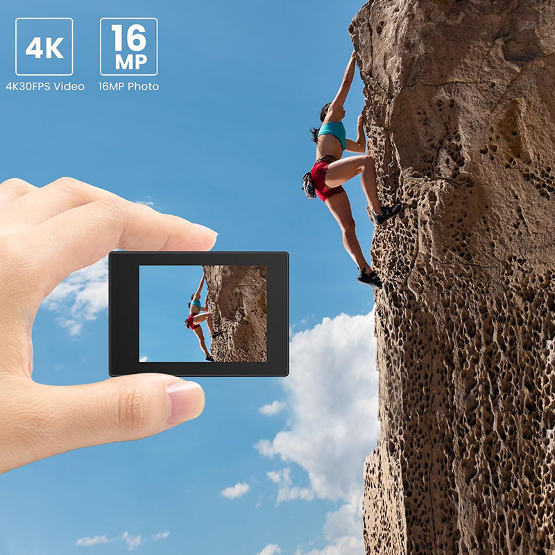 Kamera Aksi SJCAM SJ4000 4K/30 - Drone Camera Action ulasan dan harga